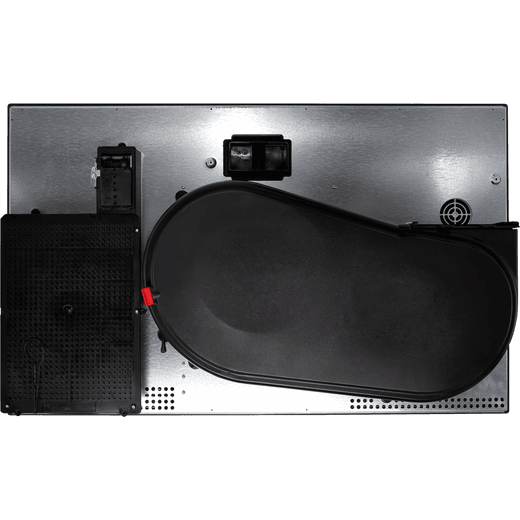 Elica NT-SWITCH BG RC 83cm Venting Induction Hob - Black - For Recirculating Ventilation - Back shot